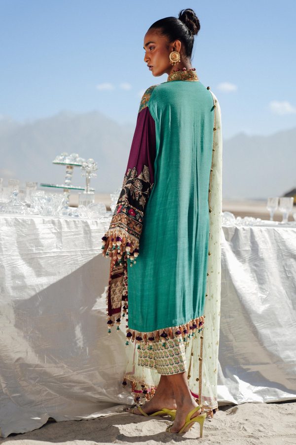 Sana Safinaz Winter Shawl   | S241-004A - Image 2