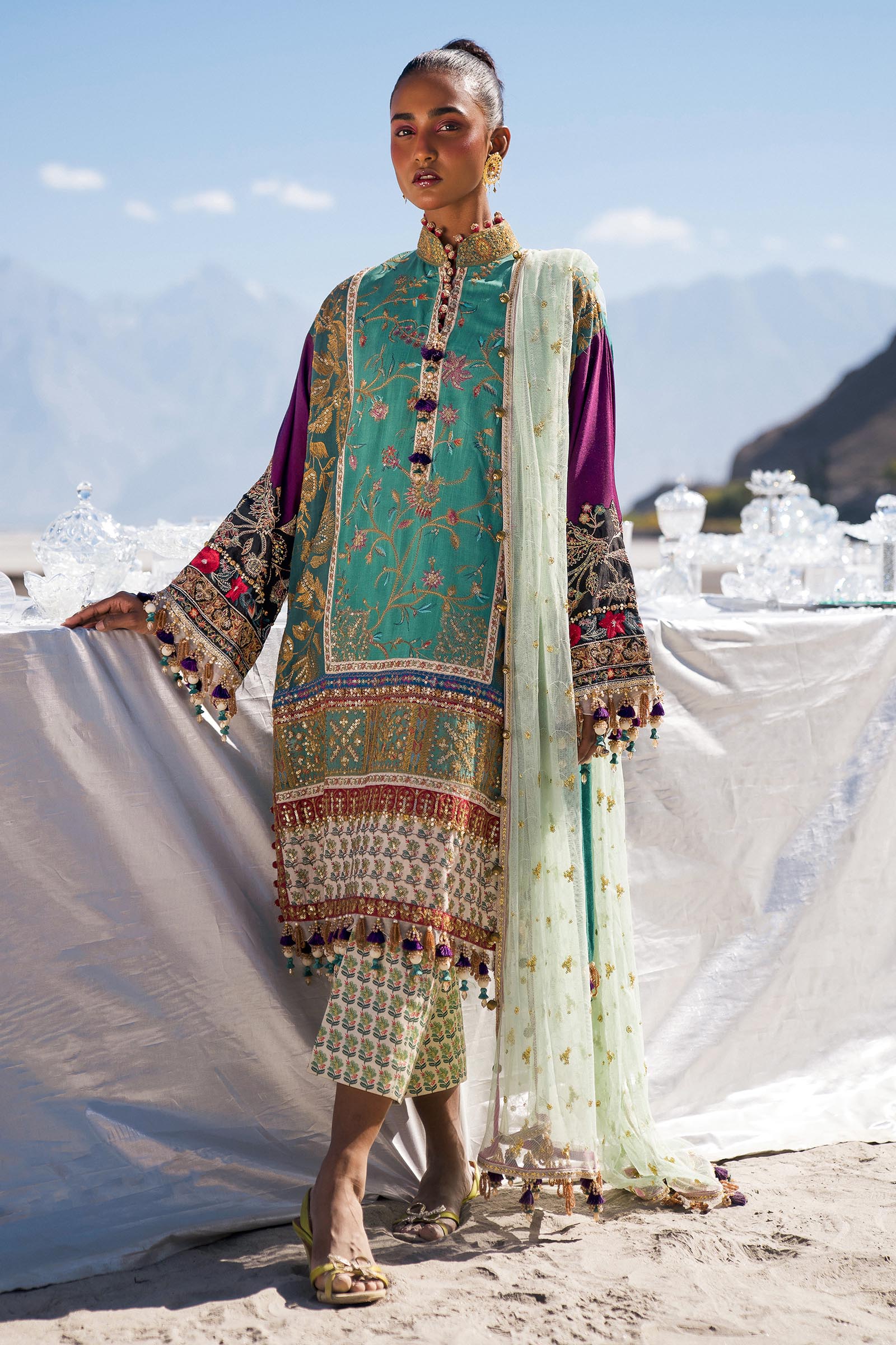 Sana Safinaz Winter Shawl   | S241-004A