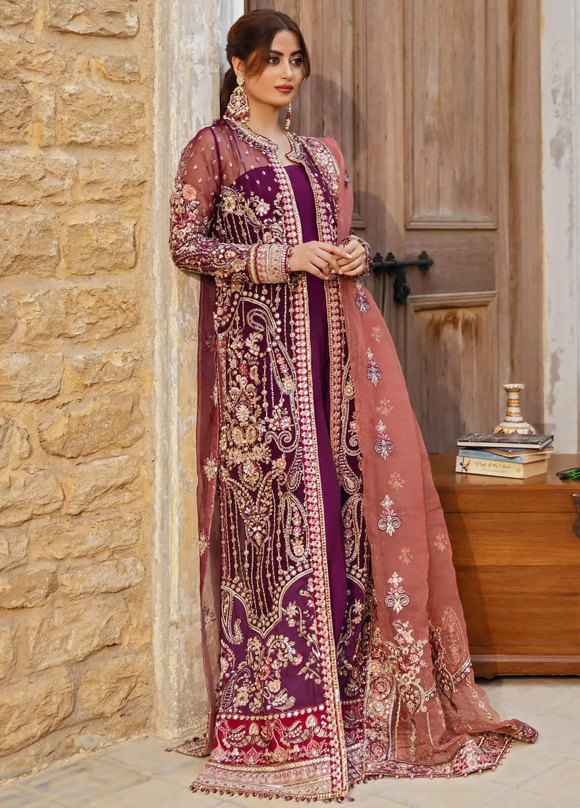 Sajal by Serene Wedding Collection | SB-34 - Image 3