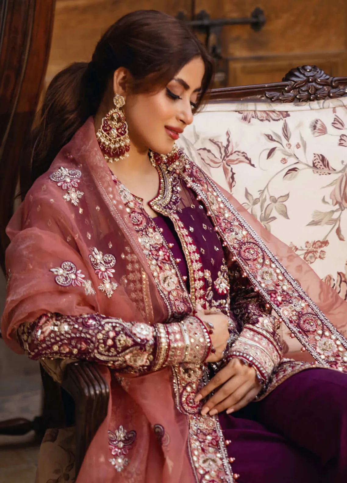 Sajal by Serene Wedding Collection | SB-34 - Image 4
