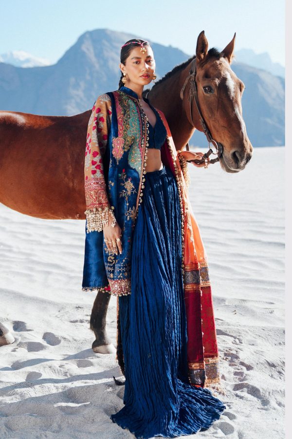 Sana Safinaz Winter Shawl   | V241-001-3CP - Image 2