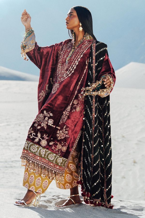 Sana Safinaz Winter Shawl   | V241-002-3CP
