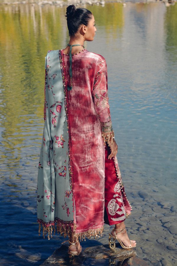 Sana Safinaz Winter Shawl   | V241-005-3CP - Image 2