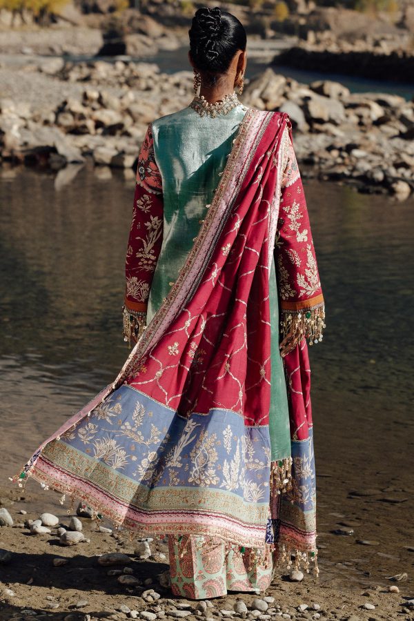 Sana Safinaz Winter Shawl   | V241-006-3CP - Image 2