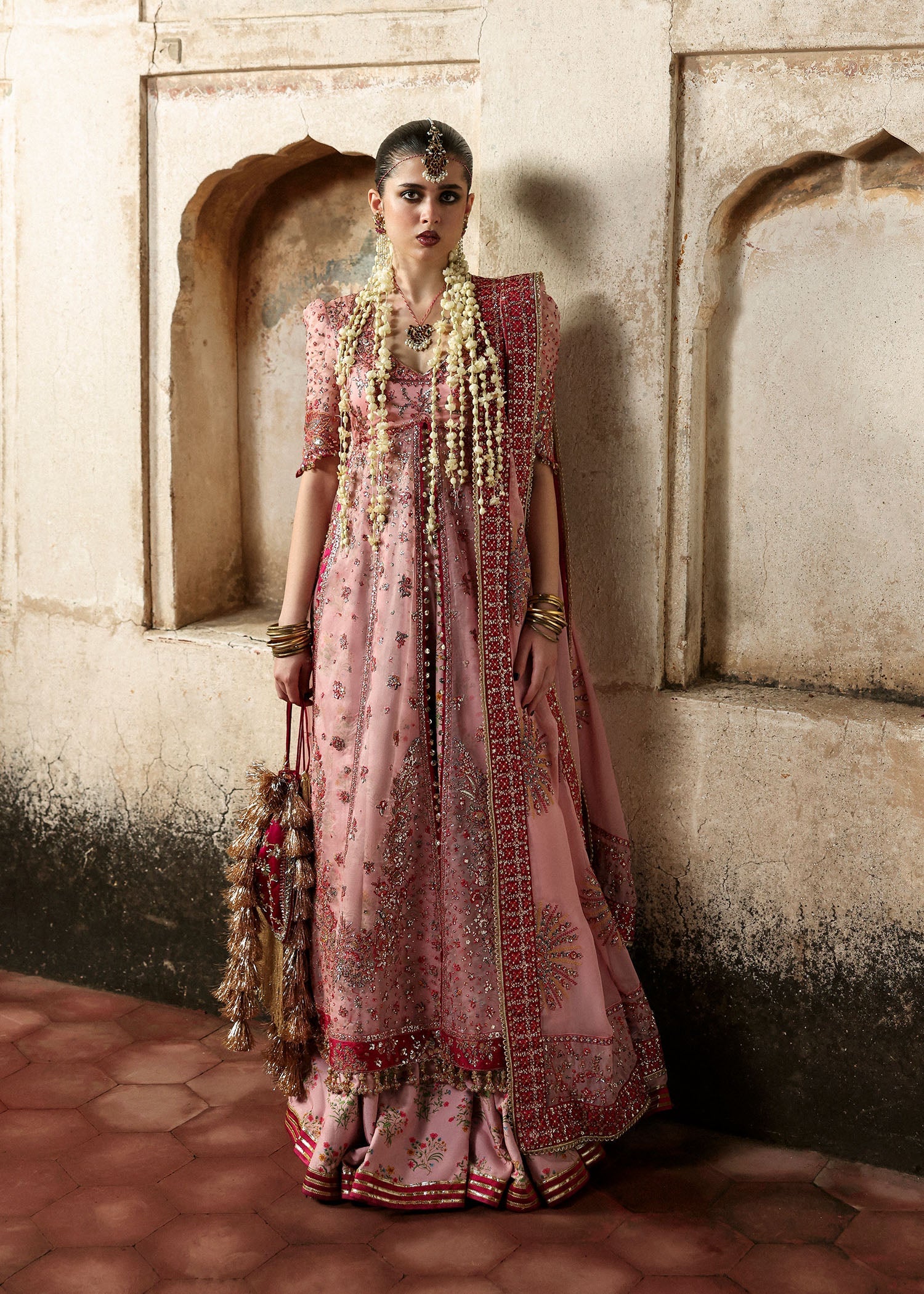 Massarat - Festive Unstitched '25 by Hussain Rehar | Roshanara