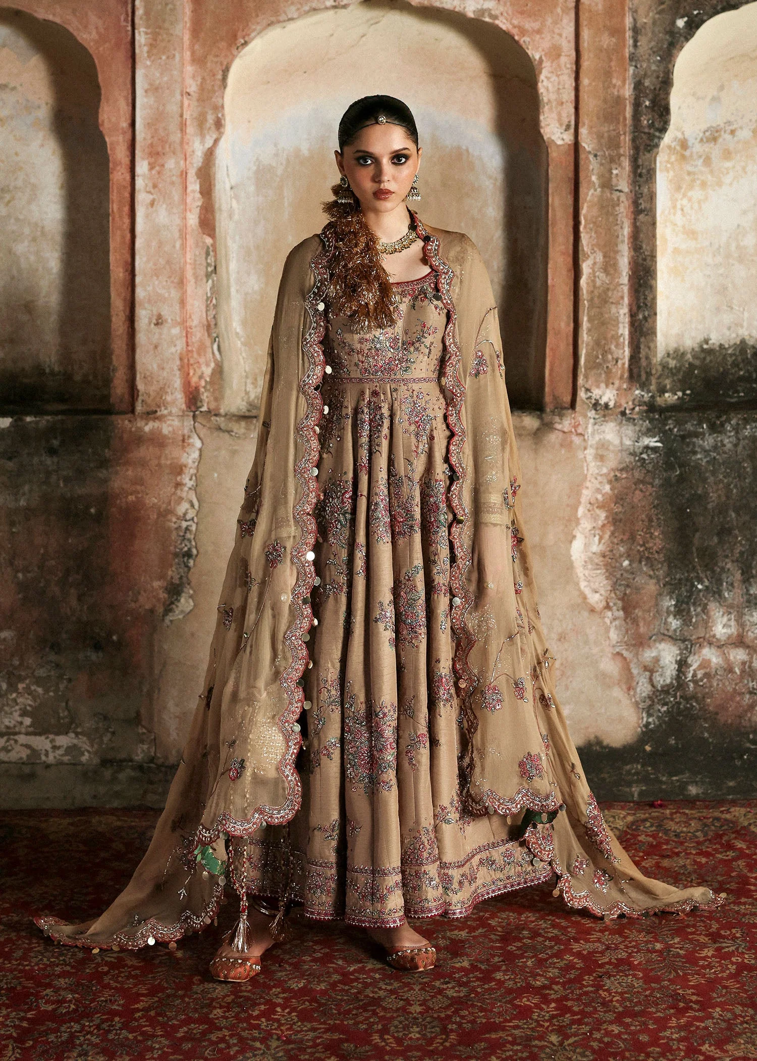 Massarat - Festive Unstitched '25 by Hussain Rehar | Mahvash