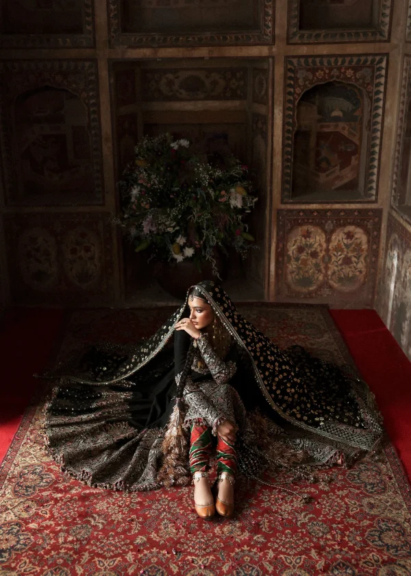Massarat - Festive Unstitched '25 by Hussain Rehar | Noor Jehan - Image 2