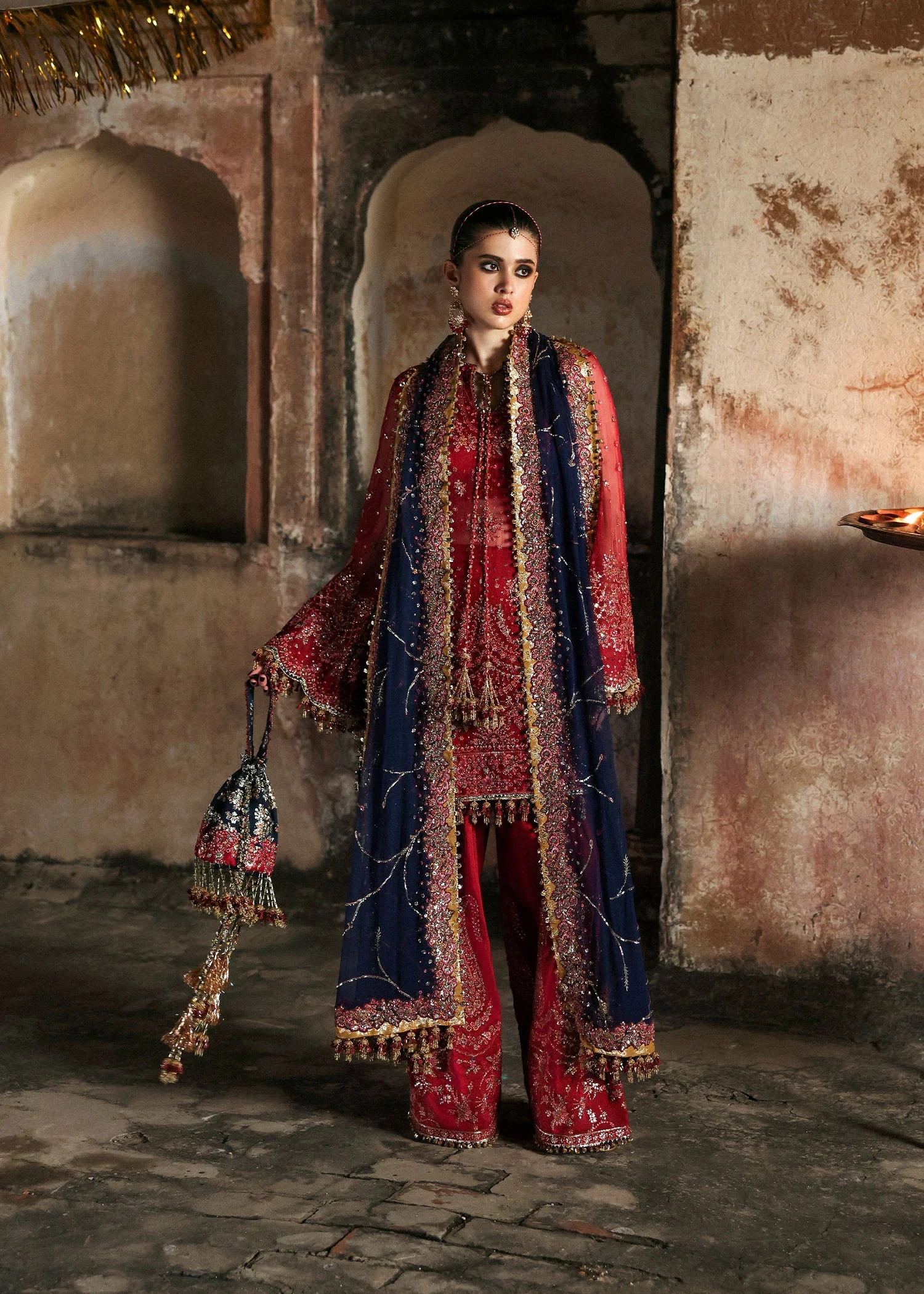 Massarat - Festive Unstitched '25 by Hussain Rehar | Shahrbano
