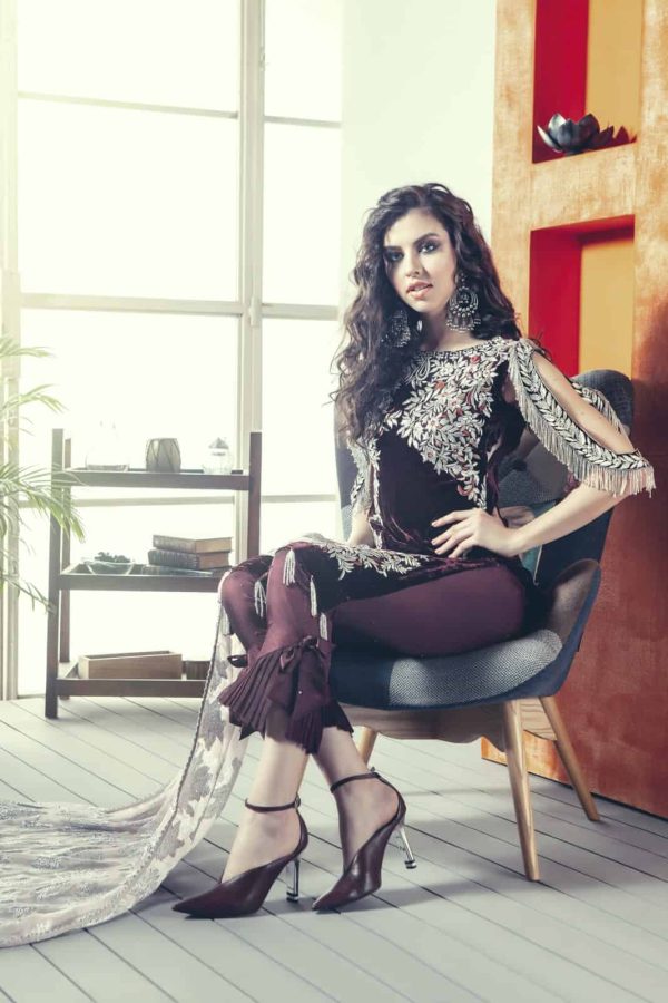 Zara Hayaat Festive Collection  - RAISIN 20 W4 - Image 2