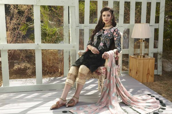 Zara Hayaat Festive Collection  - TARTAN 20 W3 - Image 3